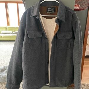 Jachs Men's Charcoal Shirt Jacket